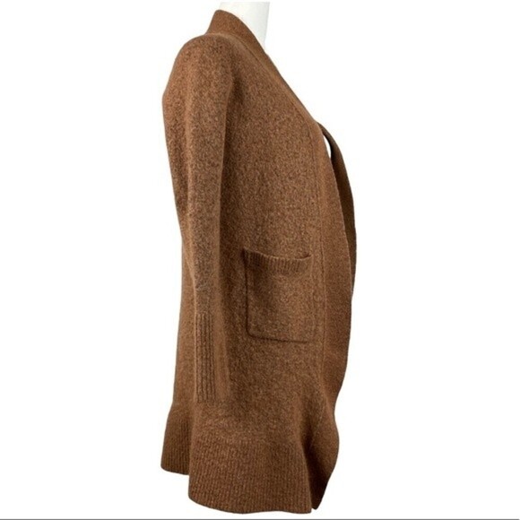 Banana Republic Cardigan Sweater Womens Small Brwon Casual Ladies Open Front - Picture 3 of 8